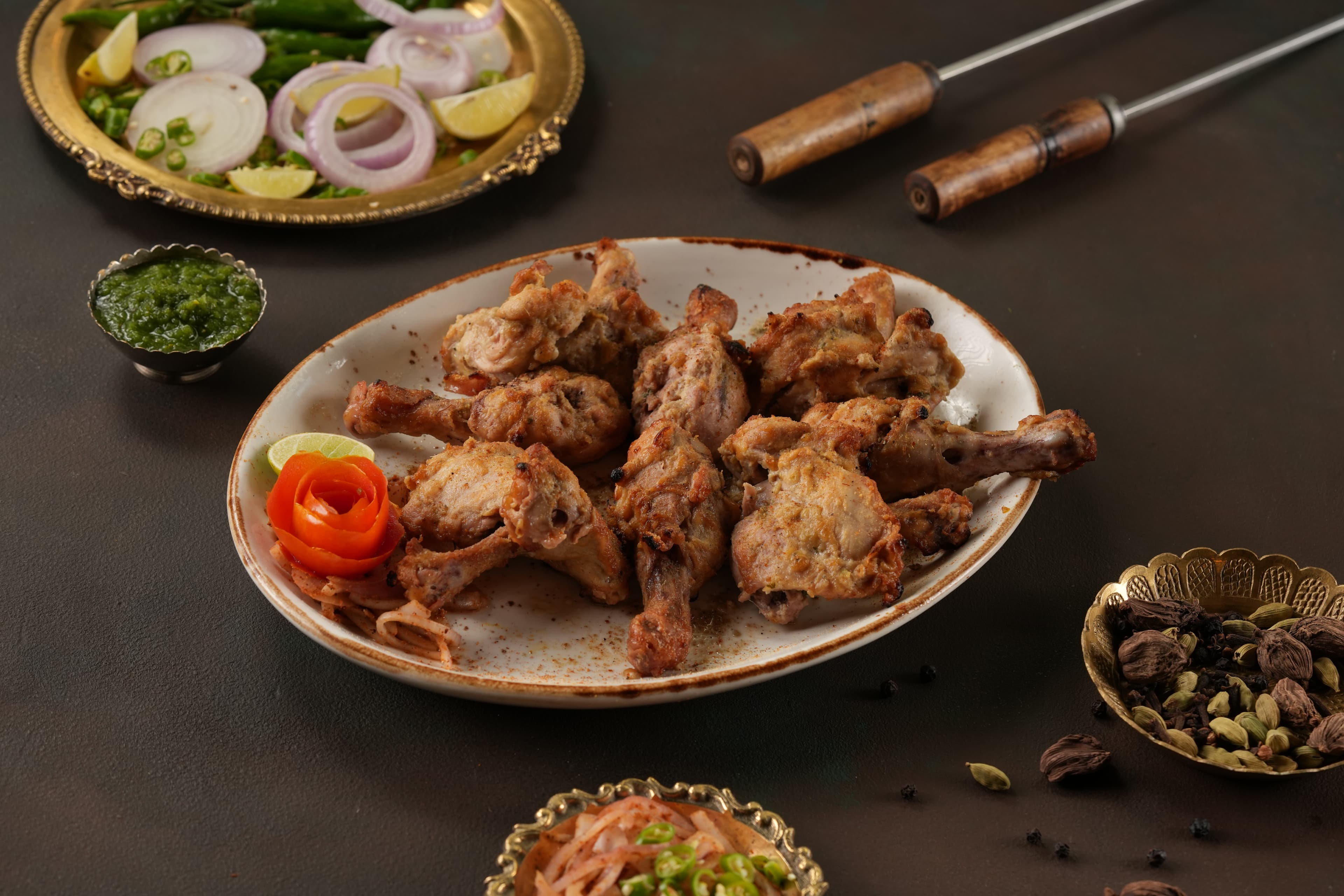 Grilled meat